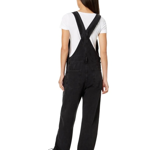 We The Free Ziggy Denim Overalls Black size large - Picture 2 of 6